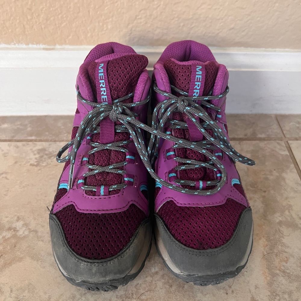 Merrell Kids' hiking boot mid-lace waterproof - Picture 2 of 5